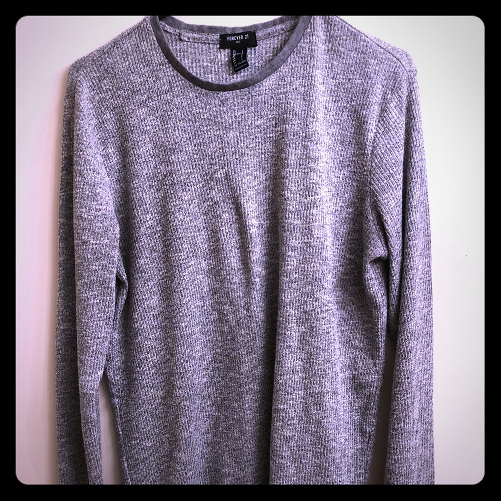 Forever 21 grey long sleeve